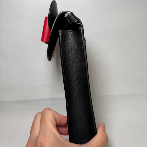 Disney X Kate Spade New York Minnie Mouse North South Flap Phone Crossbody - Picture 3 of 8